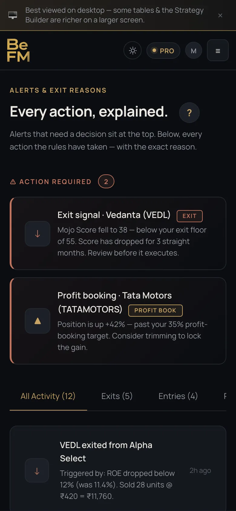 Alerts