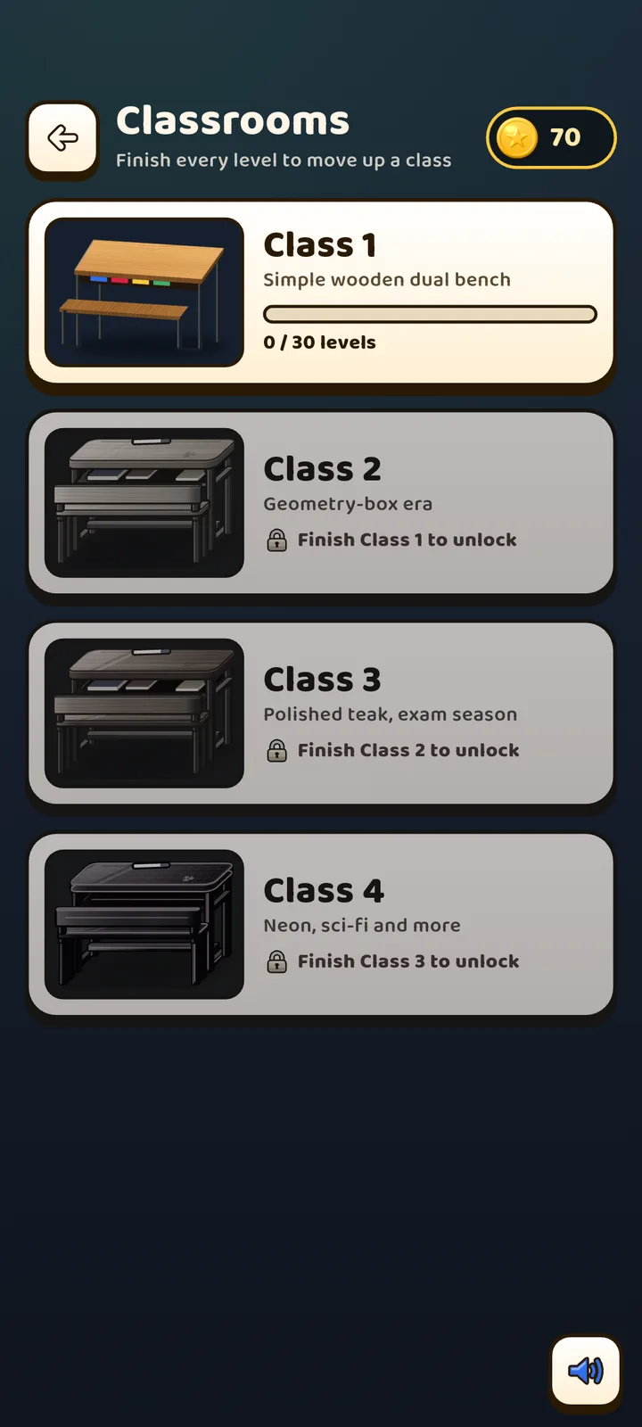 App screen