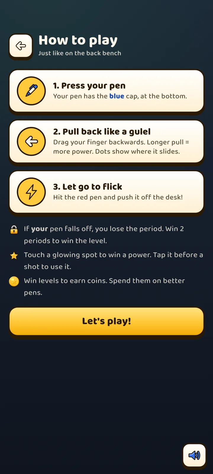 App screen