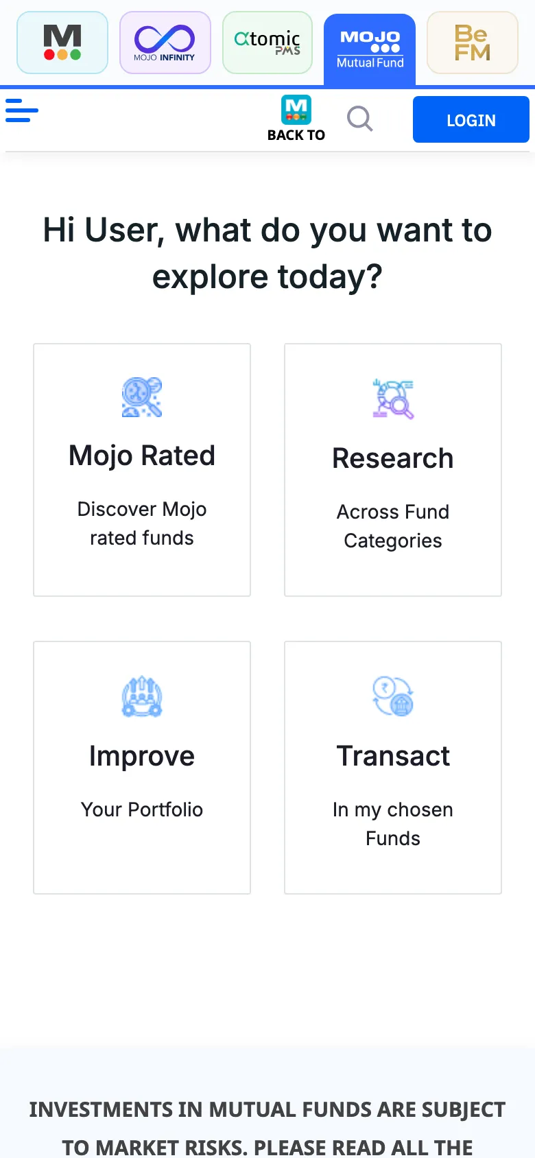 Mojo Mutual Fund